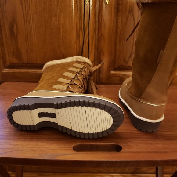 Comfort Veiw Wide Calf Suede Boots! NWOT! - Picture 9 of 11